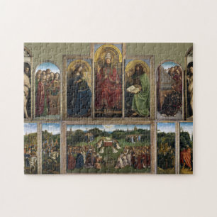 Quebra-cabeça Gent Altarpaper, Van Eyck Brothers