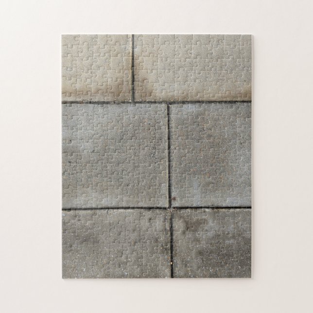 Quebra-cabeça Geometria Urbana: Linhas Lavadas pela Chuva em Cin (Vertical)
