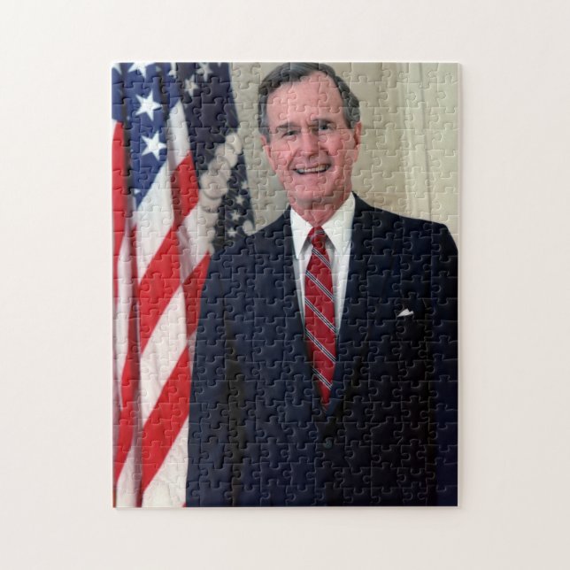 Quebra-cabeça George H. W. Bush (Vertical)