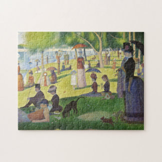 Quebra-cabeça George Seurat Domingo La Grande Jatte Famous