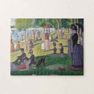 Quebra-cabeça GEORGE SEURAT - Uma tarde de domingo 1884