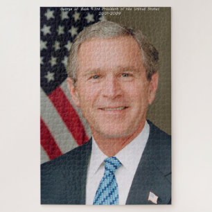 Quebra-cabeça George W. Bush 43º Presidente dos Estados Unidos