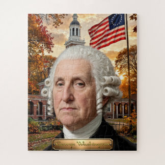 Quebra-cabeça George Washington: 1º Presidente dos EUA