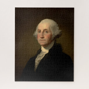 Quebra-cabeça George Washington 1rua presidente americano por St