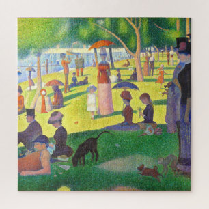 Quebra-cabeça Georges Seurat La Grande Jatte pintura de arte