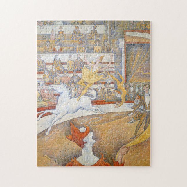 Quebra-cabeça Georges Seurat's The Circus 1891 (Vertical)