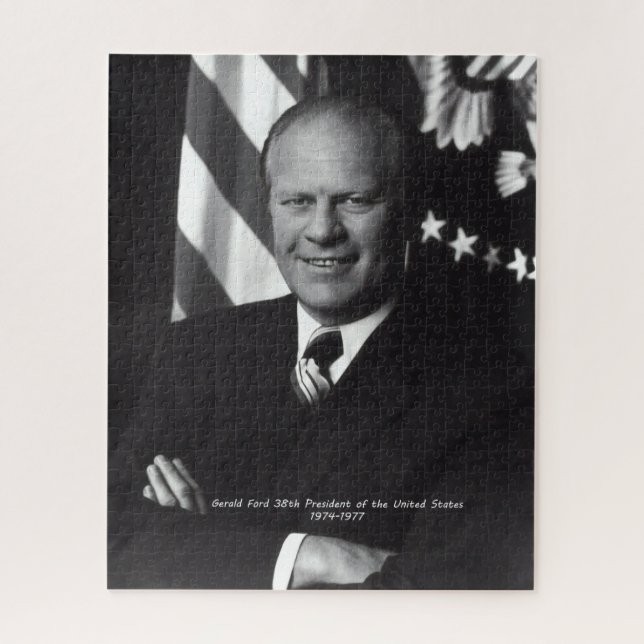 Quebra-cabeça Gerald Ford 38º Presidente dos Estados Unidos (Vertical)