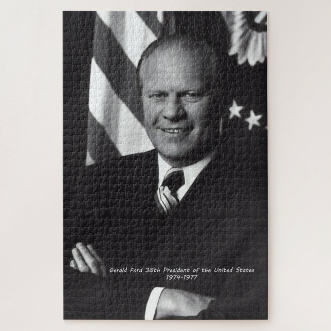 Quebra-cabeça Gerald Ford 38º Presidente dos Estados Unidos Ji (Vertical)