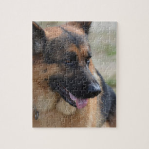 Quebra-cabeça German shepherd adorável