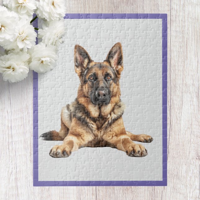 Quebra-cabeça German shepherd Jigsera (Criador carregado)