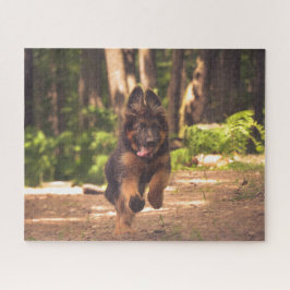 Quebra-cabeça German shepherd Longo Adorável