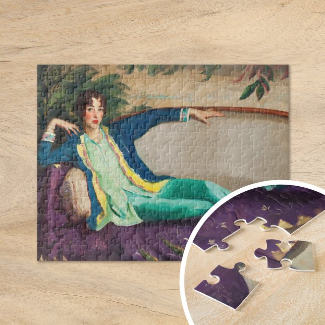 Quebra-cabeça Gertrude Vanderbilt Whitney | Robert Henri (Criador carregado)