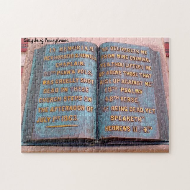 Quebra-cabeça Gettysburg Pensilvânia (Horizontal)