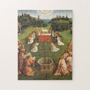 Quebra-cabeça Ghent Altarpaper Por Van Eyck Brothers