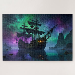 Quebra-cabeça Ghost Galleon Baixo das Estrelas Assombradas