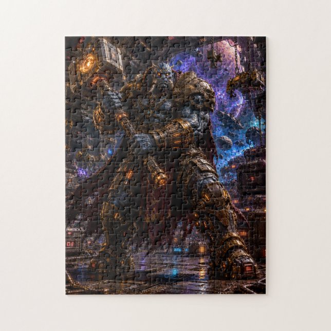 Quebra-cabeça Giant Space Pirate — Hammer Warrior (Vertical)