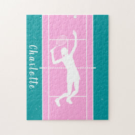 Quebra-cabeça Gift cor-de-rosa Tênis da Equipe de Raparigas Pers