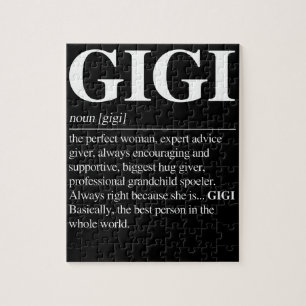 Quebra-cabeça Gigi Definition Grandma Mother Day Gifts Women
