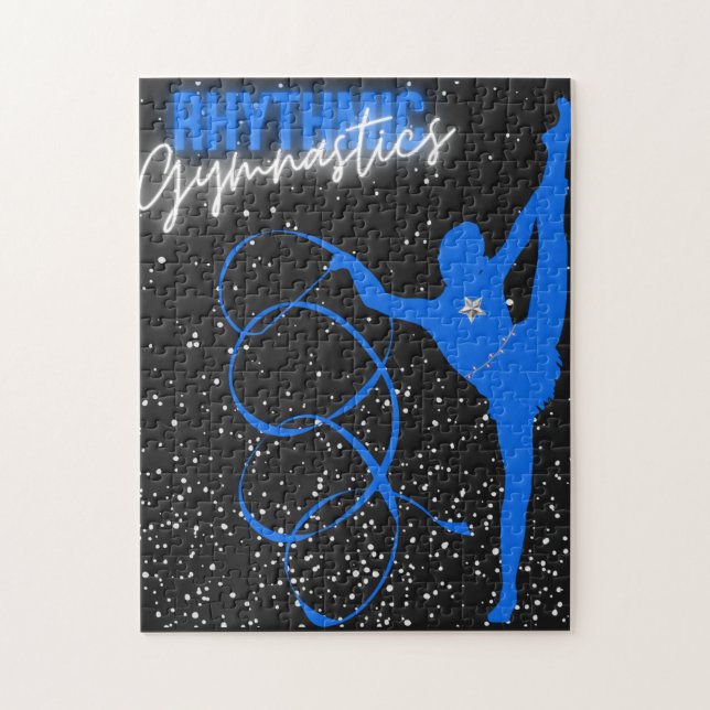 Quebra-cabeça Ginástica Rítmica Fita e Estrelas (Vertical)