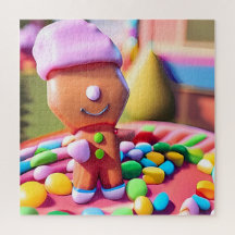 Gingerbird Boy faz bem - Ken Gage Art