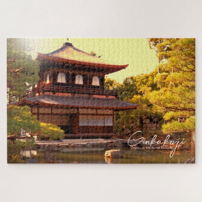 Quebra-cabeça Ginkaku-ji (Higashiyama Jisho-ji) (Horizontal)