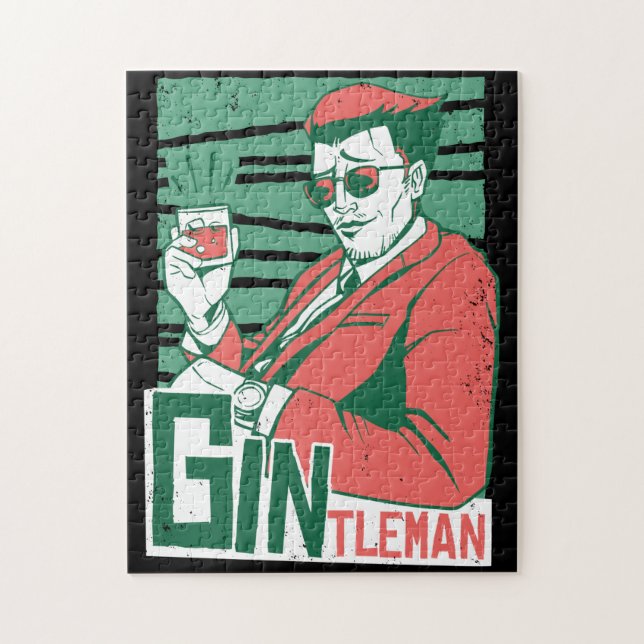 Quebra-cabeça Gintleman Gin Lovers (Vertical)