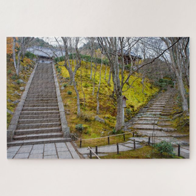 Quebra-cabeça Gioji temple Arashiyama Quioto Japão (Horizontal)