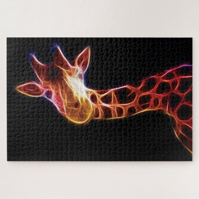 Quebra-cabeça Girafa (Horizontal)