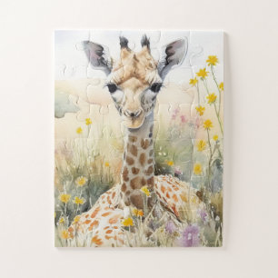 Quebra-cabeça Girafa Custa