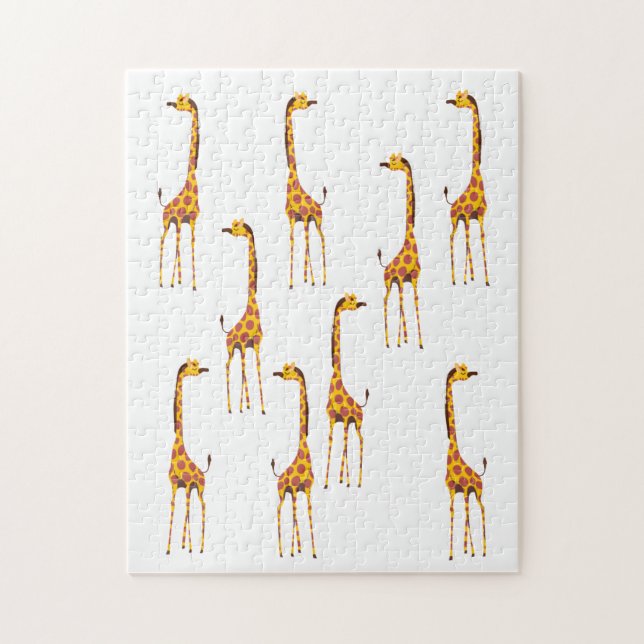 Quebra-cabeça Girafas (Vertical)