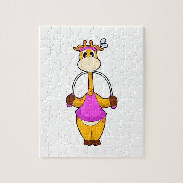 Quebra-cabeça Giraffe Malhação Rope (Vertical)