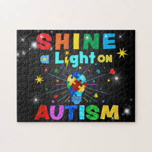 Quebra-cabeça GIRAR uma Luz no AUTISM