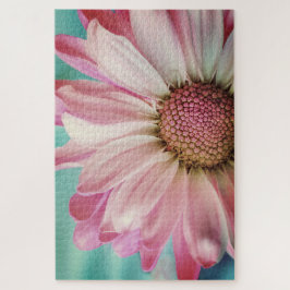 Quebra-cabeça Girassol Rosa