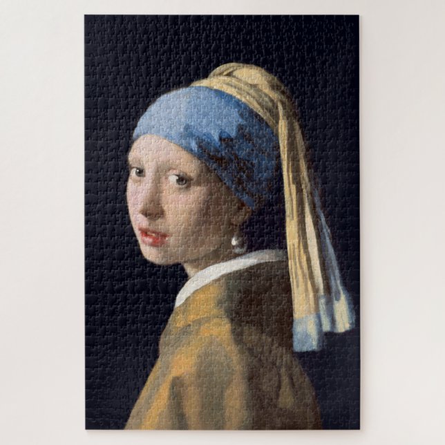 Quebra-cabeça Girl with a Pearl Earring (Vertical)