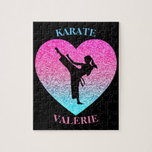 Quebra-cabeça Girls Karate Kick