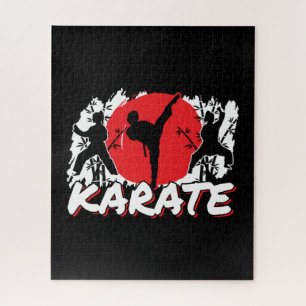 Quebra-cabeça Girls Karate - Tema Japonês Patriótico