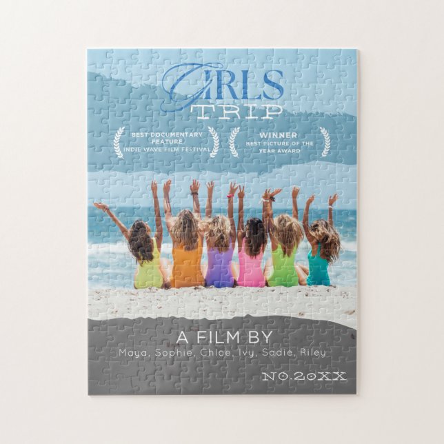 Quebra-cabeça "Girls Trip" Movie Poster Award Plaque (Vertical)