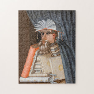 Quebra-cabeça Giuseppe Arcimboldo - O Bibliotecário