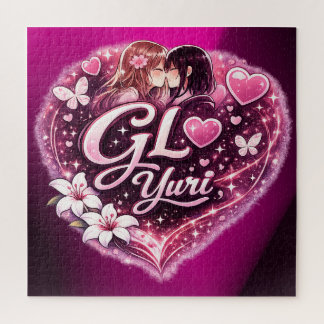 Quebra-cabeça GL Yuri | Design Estético de Anime Girls’ Love