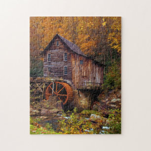 Quebra-cabeça Glade Creek Grist Mill