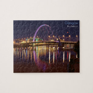 Quebra-cabeça Glasgow Clyde Arc à Noite