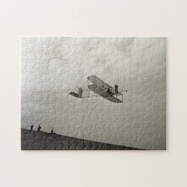 Quebra-cabeça Glider Test Flight Aviation Wright Brothers (Horizontal)