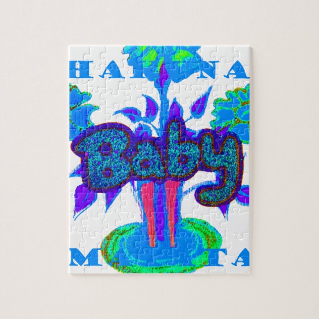 Quebra-cabeça Glitter Baby Hakuna Matata presentes.png (Vertical)