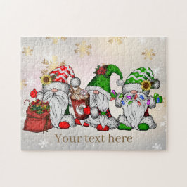 Quebra-cabeça Gnomo festivo do Natal