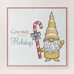 Quebra-cabeça Gnomo Para Férias Natal Festivo XMas