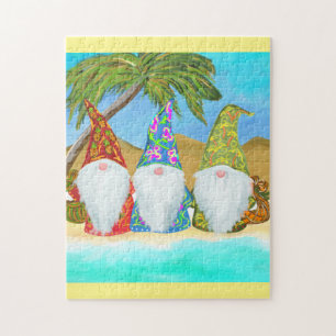 QUEBRA-CABEÇA GNOMOS DE PRAIA