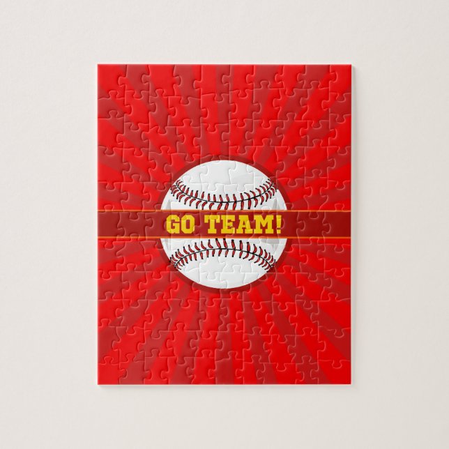 Quebra-cabeça Go Team Baseball (Vertical)