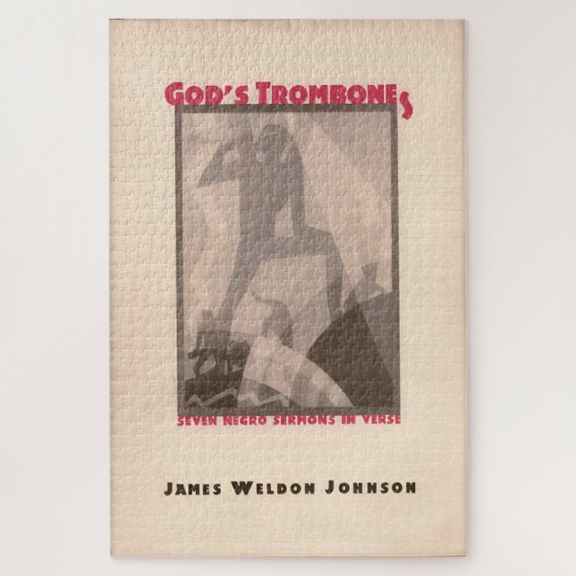 Quebra-cabeça God’s Trombone – 1927 Aaron Douglas Art (Vertical)