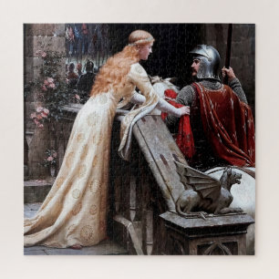 Quebra-cabeça “Godspeed” Pintura Medieval por Edmund Blair Leigh