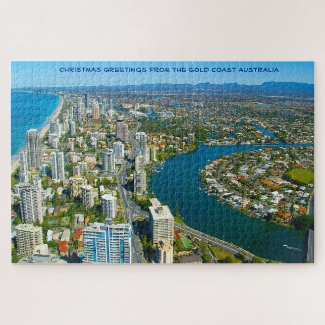 Quebra-cabeça Gold Coast Austrália (Horizontal)